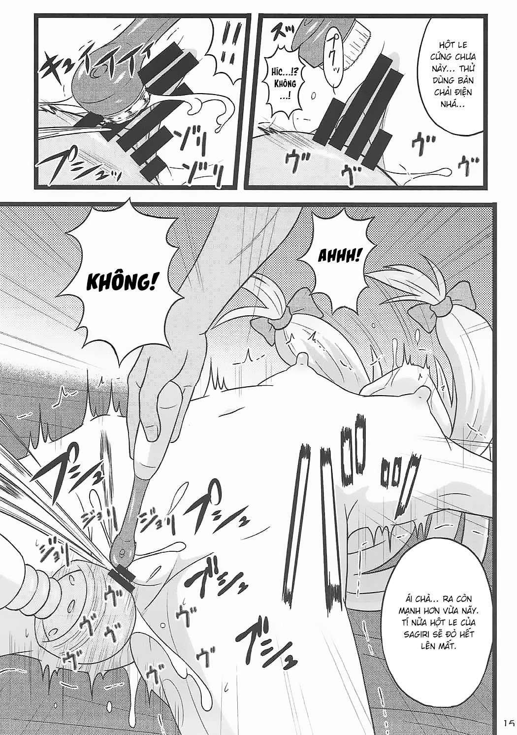 Đọc truyện hentai Tình cờ vào nhầm phòng - Oneshot