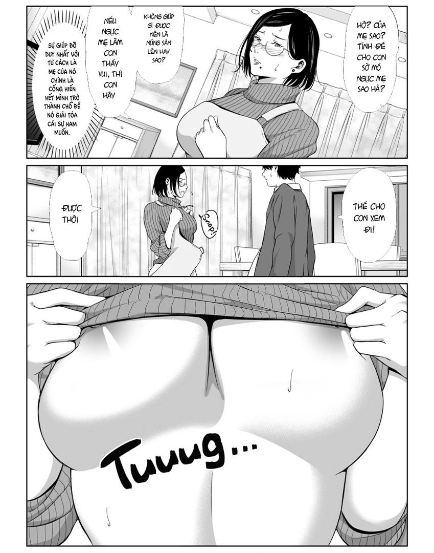 Đọc truyện hentai Mẹ có thể phục vụ con - Oneshot