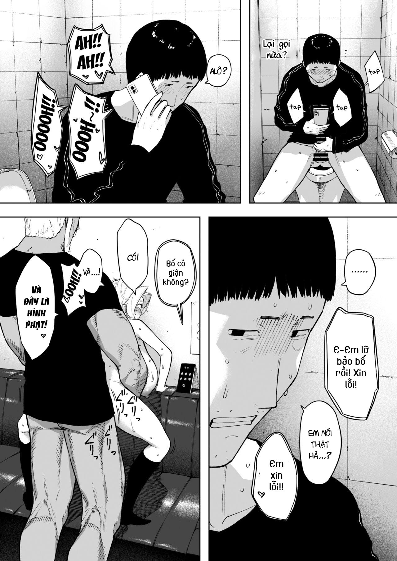Đọc truyện hentai Bố chồng cùng con cụp ngon nghẻ - oneshot