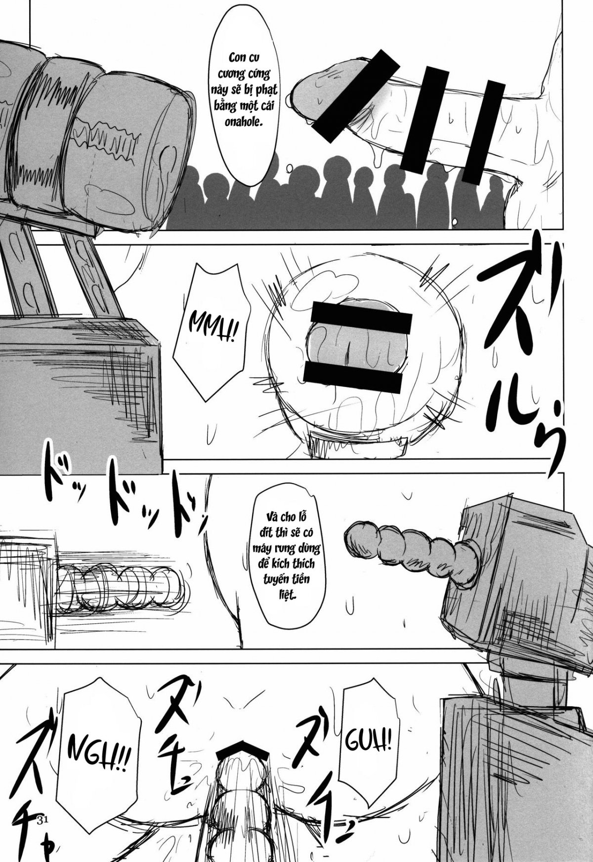 Đọc truyện hentai Innyuu Futanari Bourei Shoujo Zoku - Oneshot