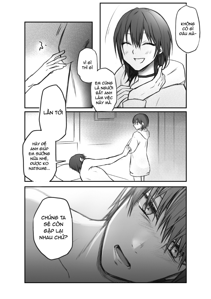 Đọc truyện hentai Hẹn hò qua mạng - tôi bị ép khô bởi một em trap hệ M - Oneshot