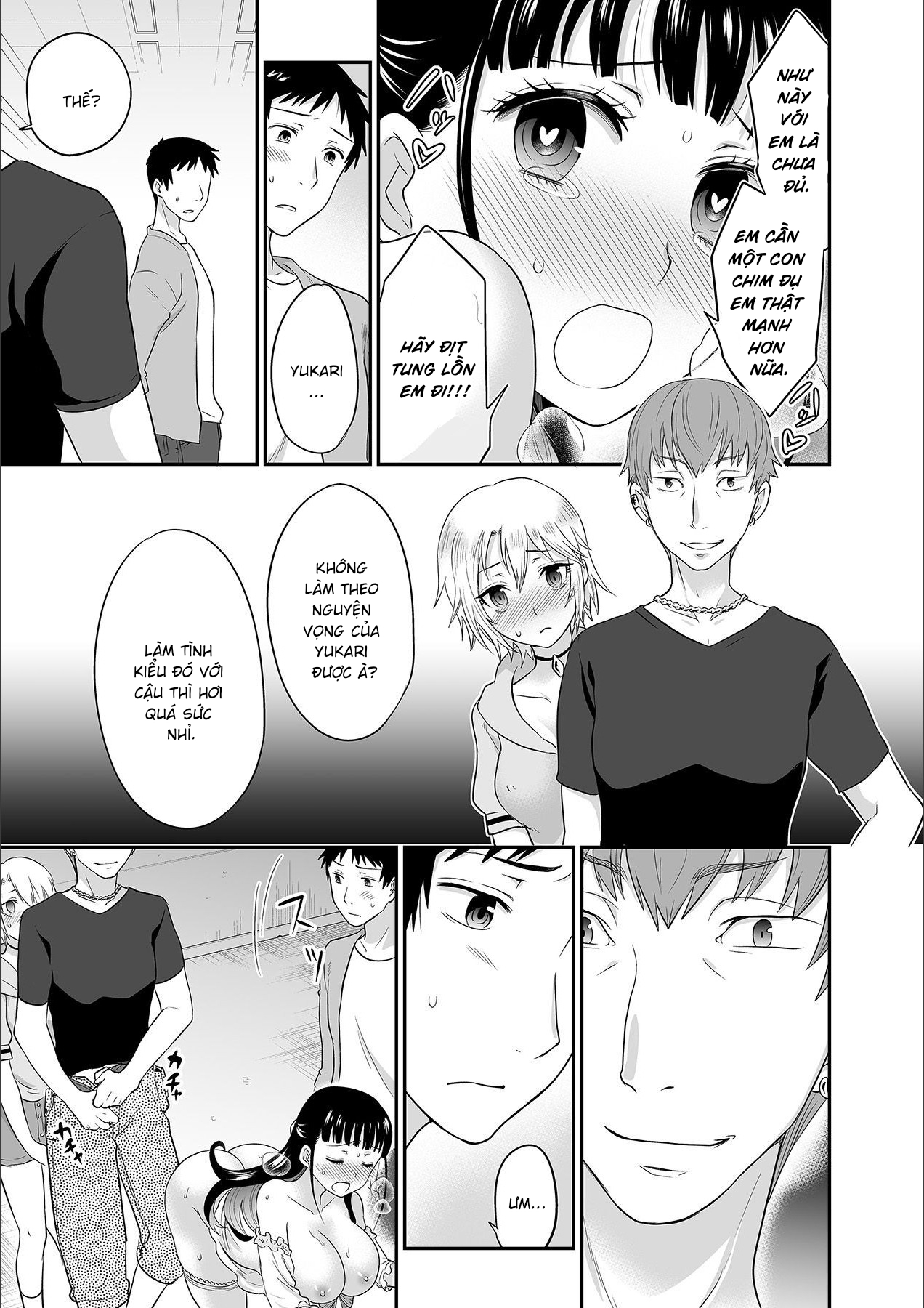 Đọc truyện hentai Anh ta không thể làm em thỏa mãn vậy thì anh có làm được không? - Chap 6