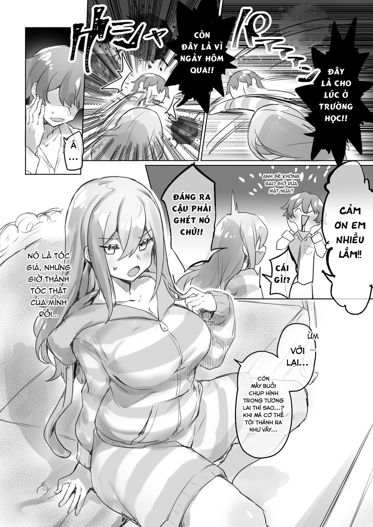 Đọc truyện hentai Streamer Giả Gái Muốn Được Làm Onee-chan - OneShot