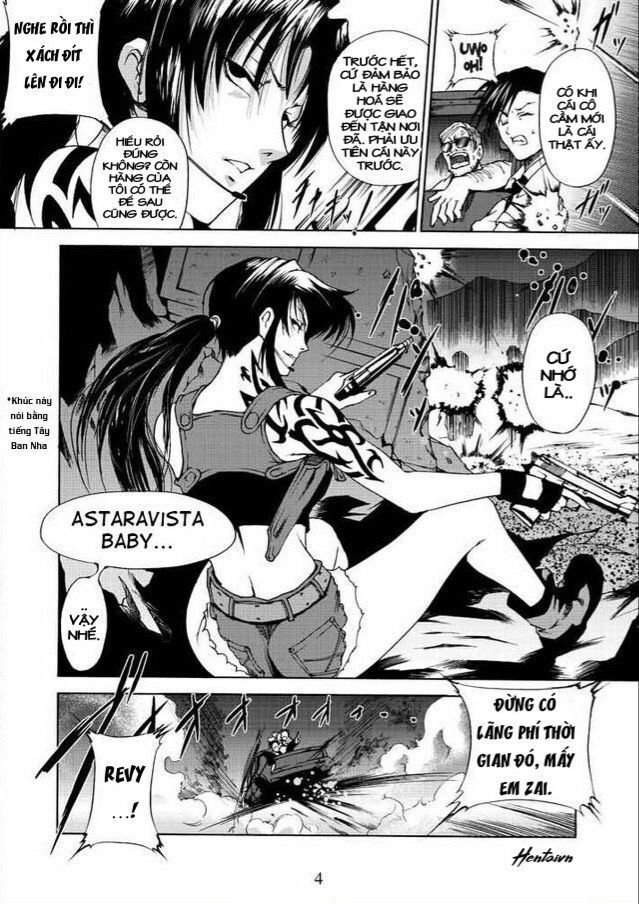 Đọc truyện hentai BLACK BERETTA (Black Lagoon) - Oneshot