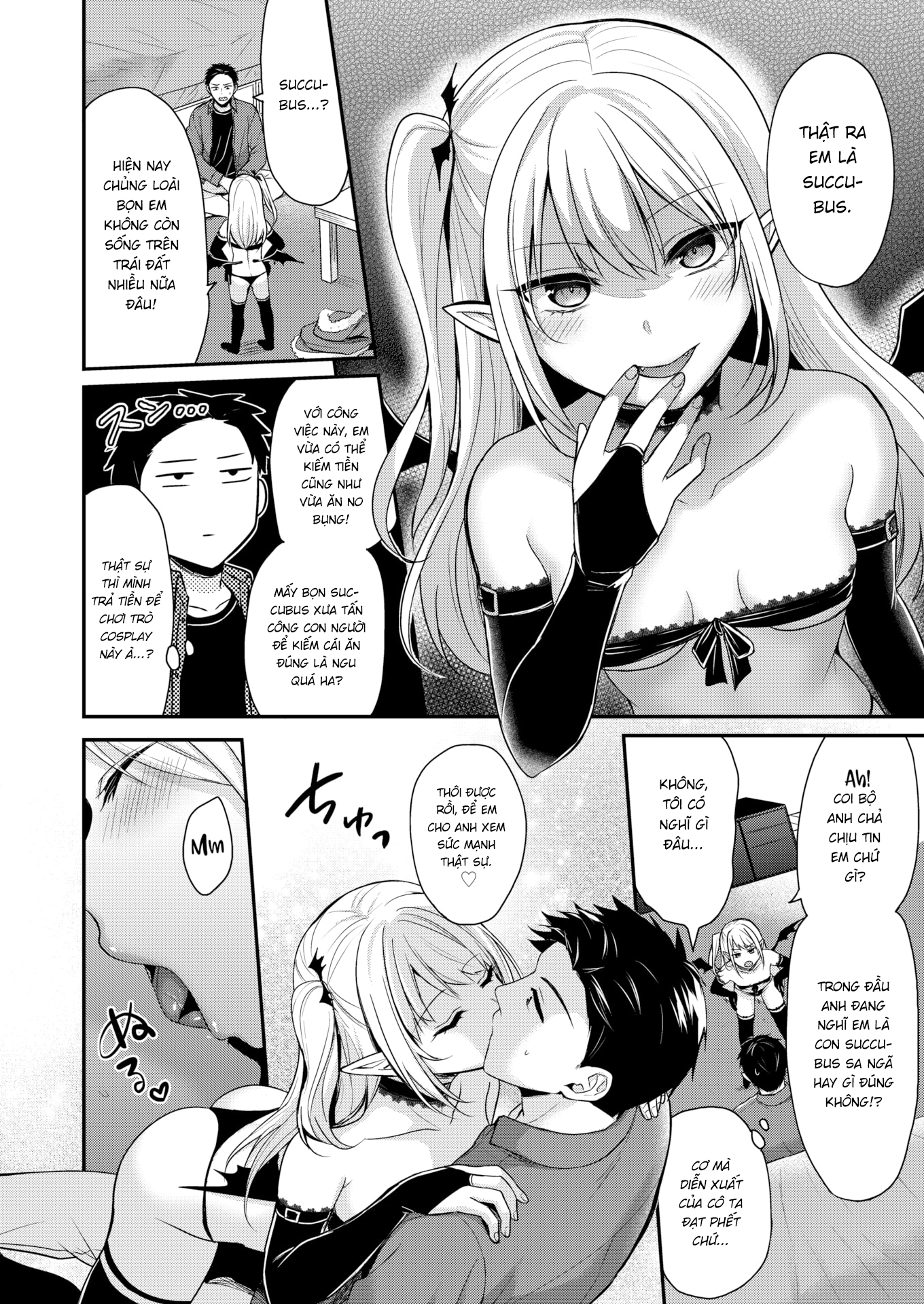 Đọc truyện hentai Gái Gọi Succubus - Oneshot