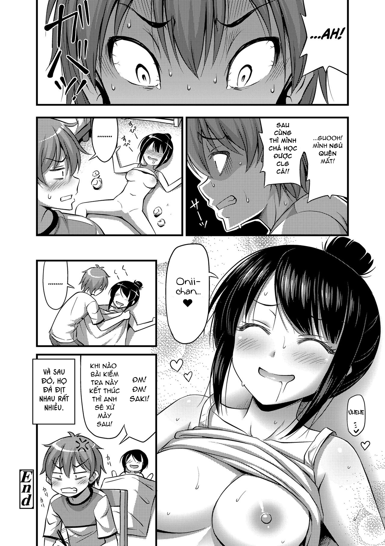 Đọc truyện hentai Tại con em mà tôi luôn bị điểm kém - Oneshot