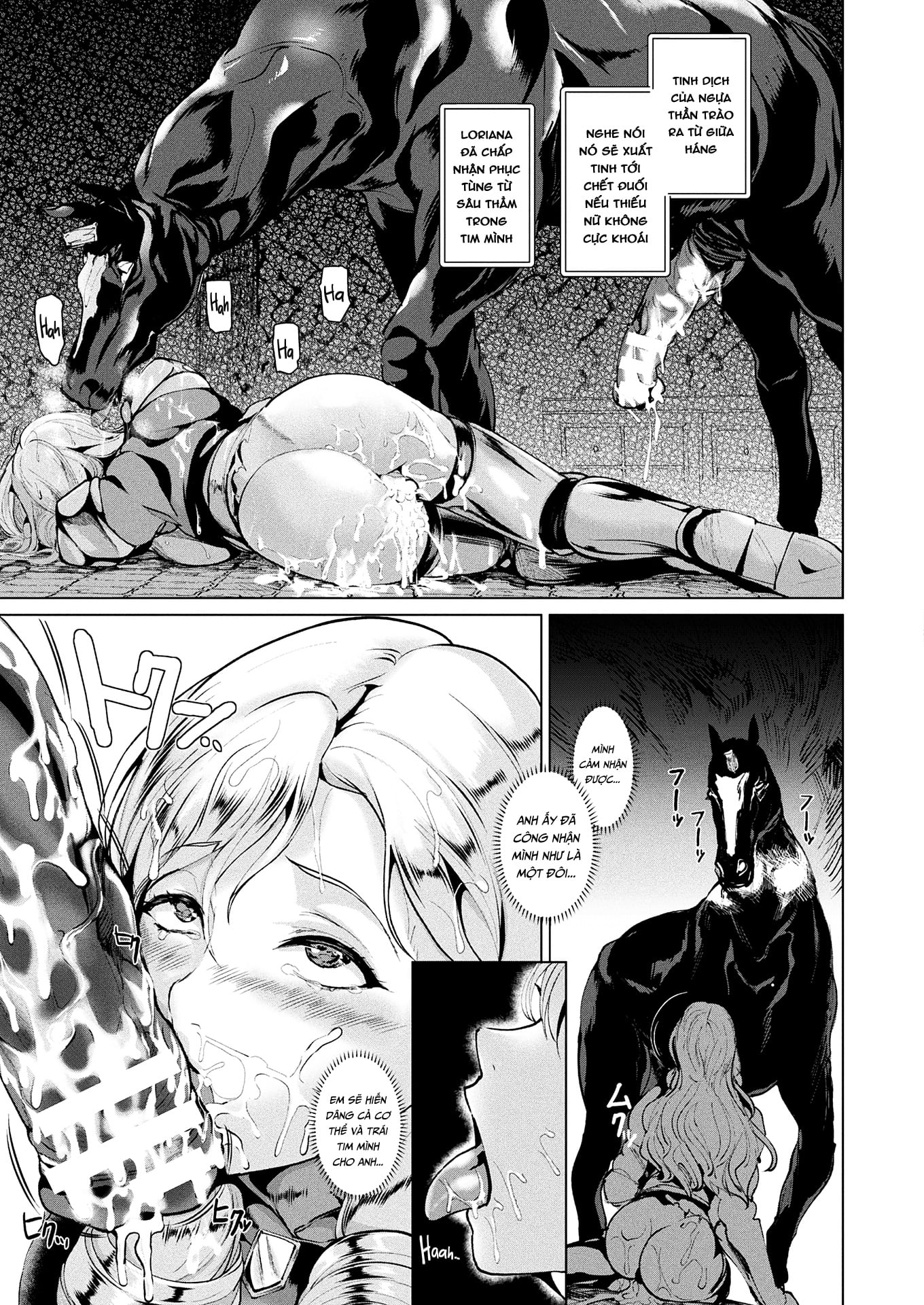 Đọc truyện hentai Shiro Bara no Kishi Loriana - Chap 1