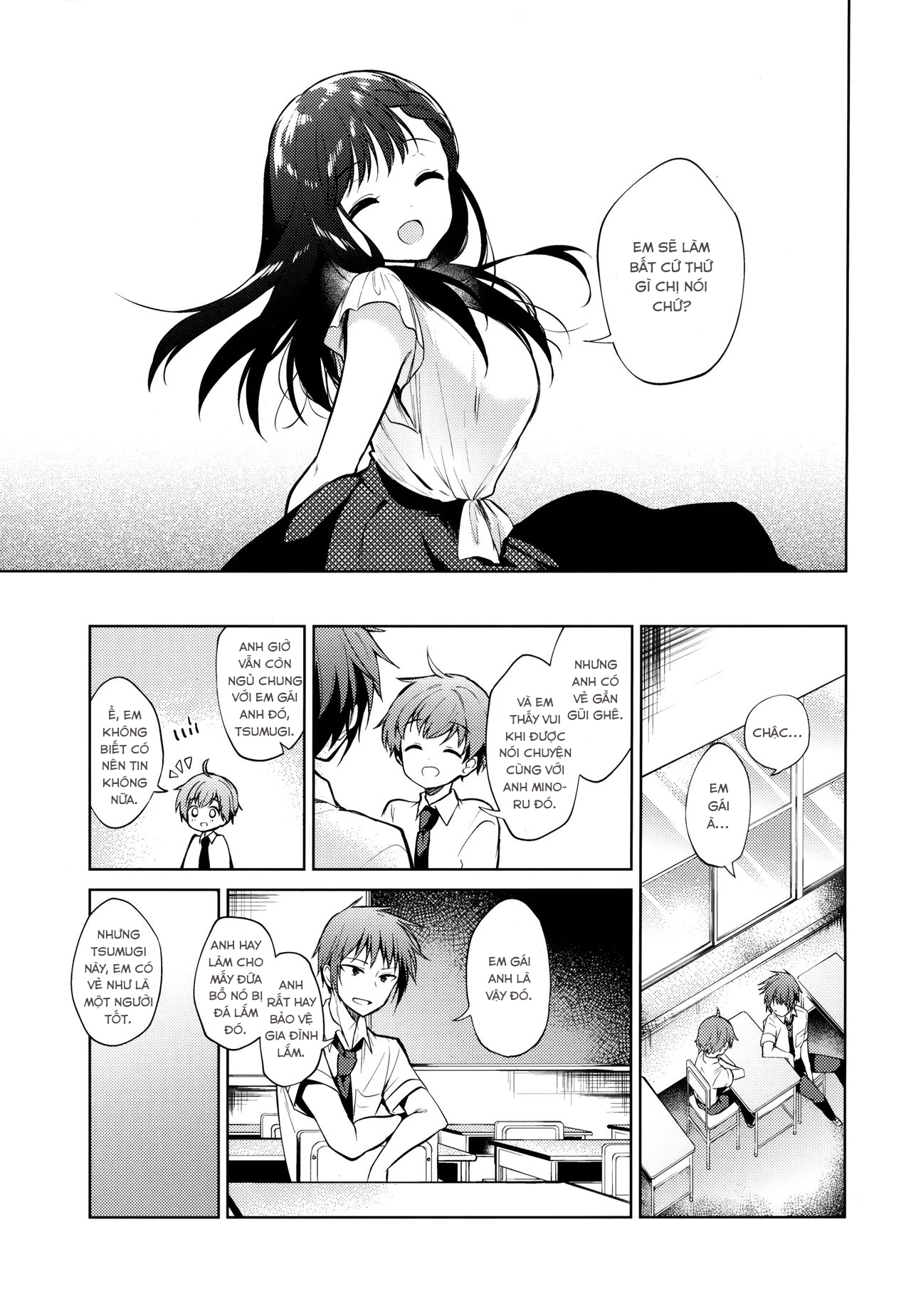 Đọc truyện hentai Loạn luân trước mặt bạn trai - Oneshot