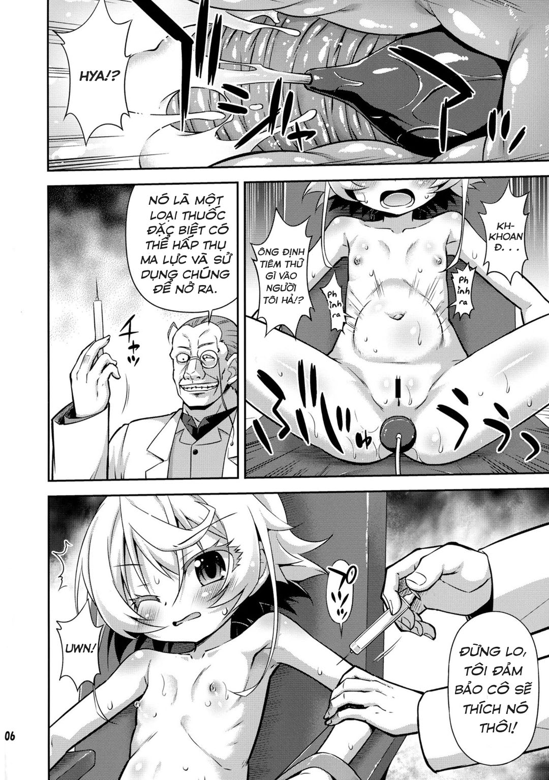 Đọc truyện hentai Thử nghiệm mới cùng thiếu tá Tanya - Oneshot