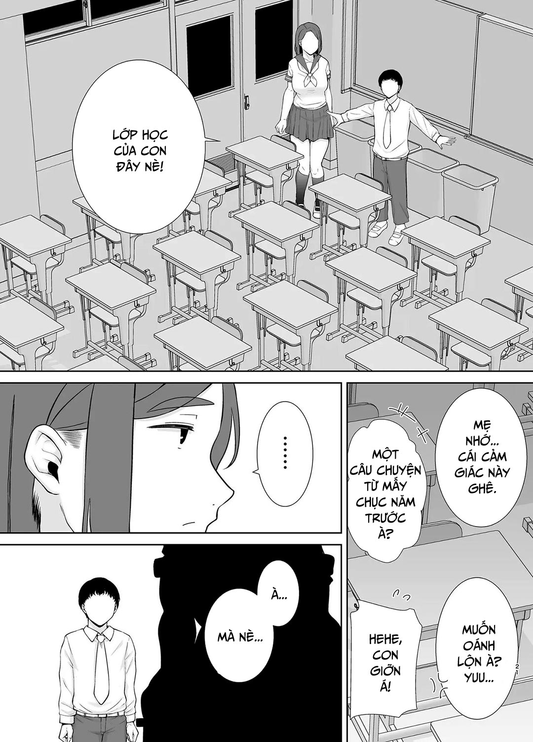Đọc truyện hentai Mẹ là người phụ nữ mà tôi yêu - Chap 6A - Đồng phục nữ sinh của mẹ
