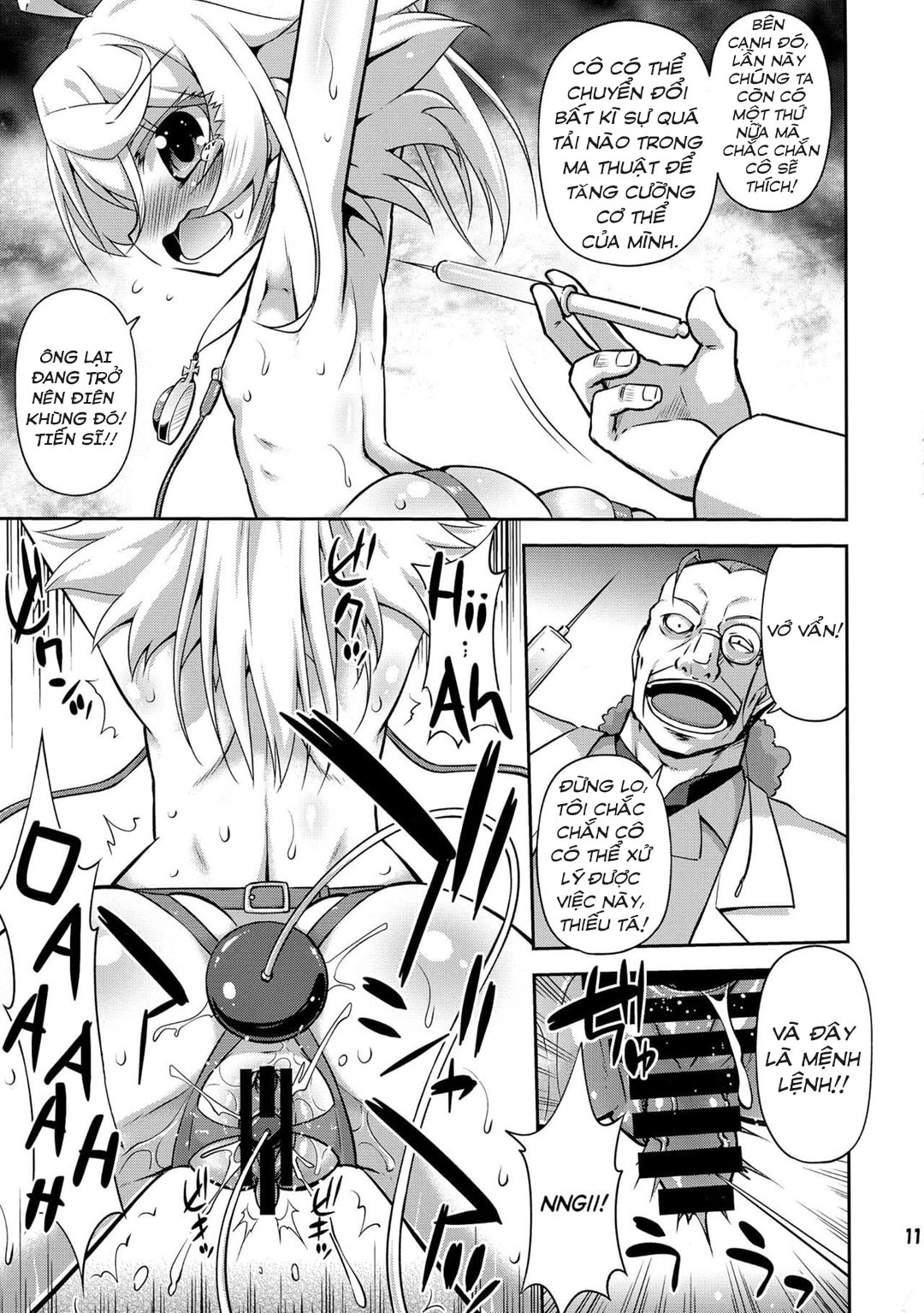 Đọc truyện hentai Thử nghiệm mới cùng thiếu tá Tanya - Oneshot