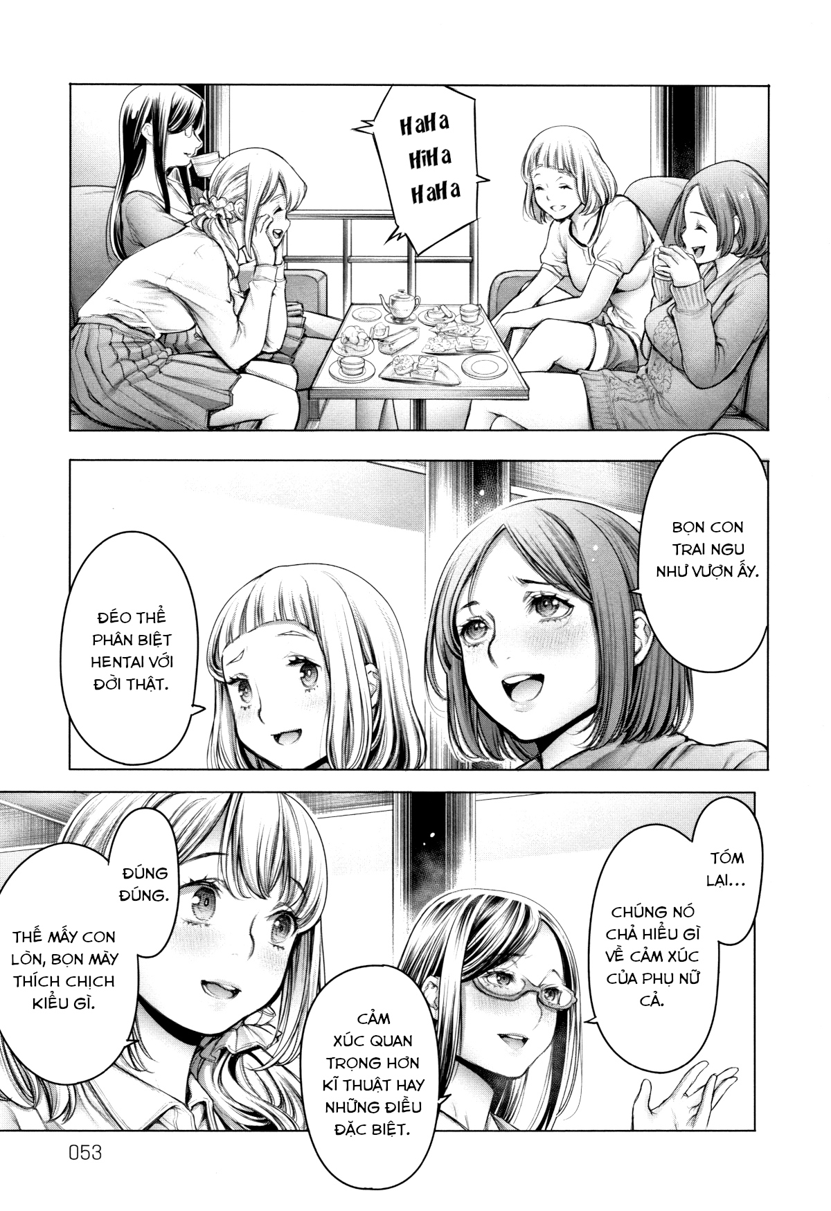 Đọc truyện hentai Hội chị em xàm lờ - Chap 1