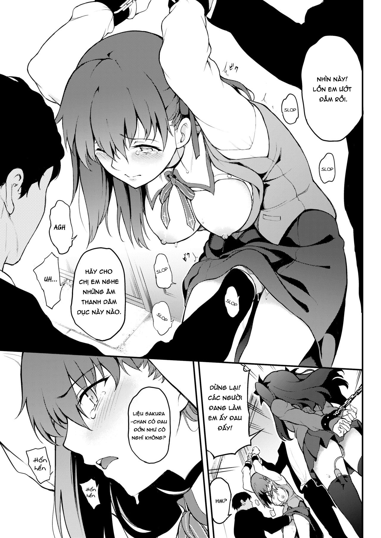 Đọc truyện hentai Chị em nhà Tohsaka sa ngã - Bản không che