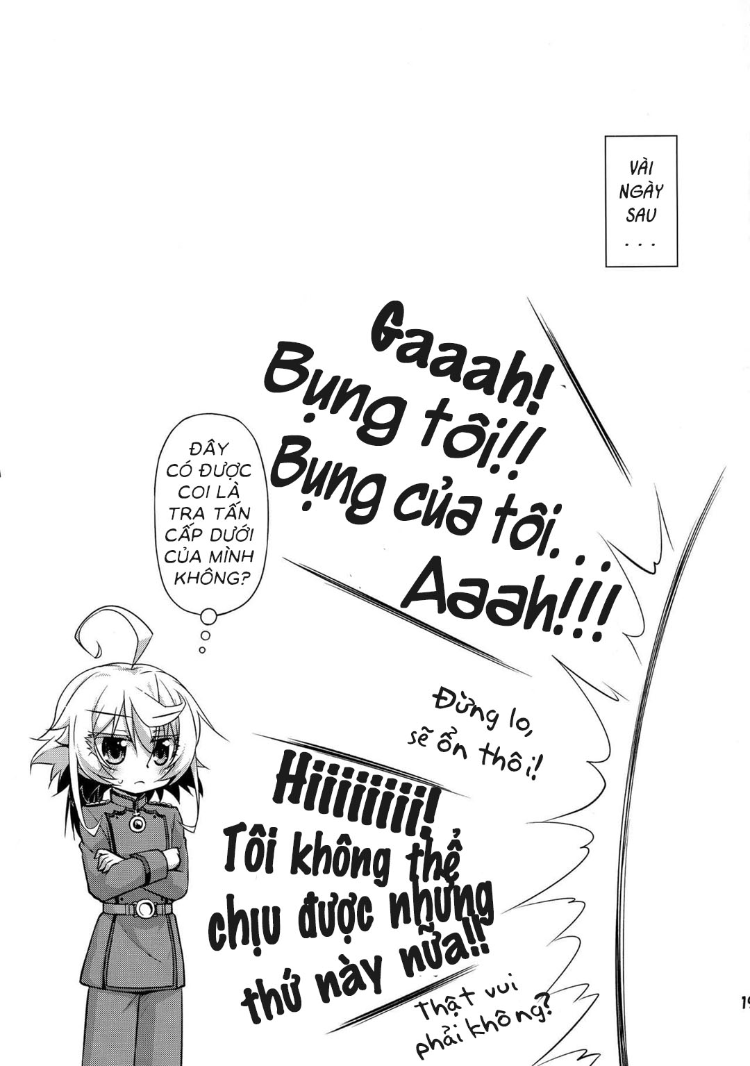 Đọc truyện hentai Thử nghiệm mới cùng thiếu tá Tanya - Oneshot