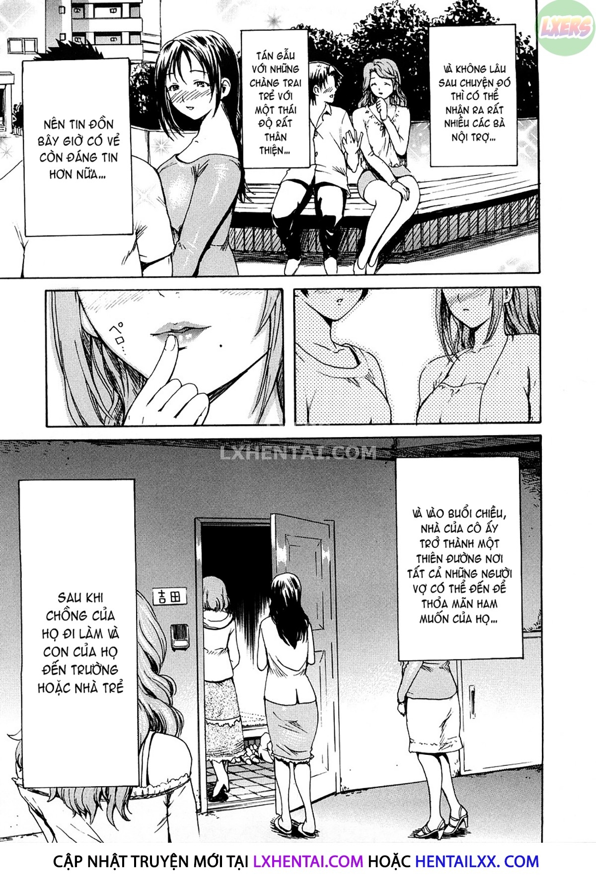 Đọc truyện hentai Young Wife Liberation Zone - Chap 7