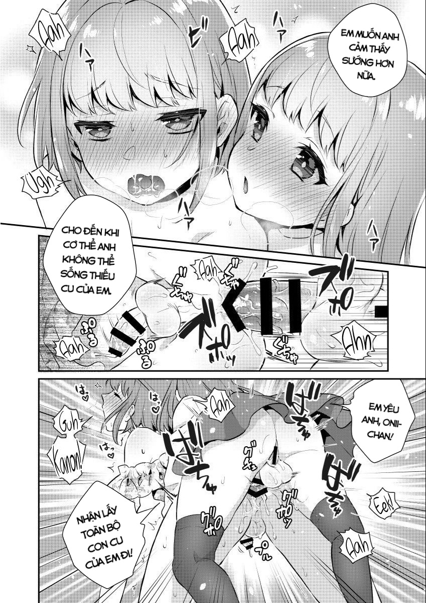 Đọc truyện hentai Okkii Imouto Chicchai Ani - Oneshot