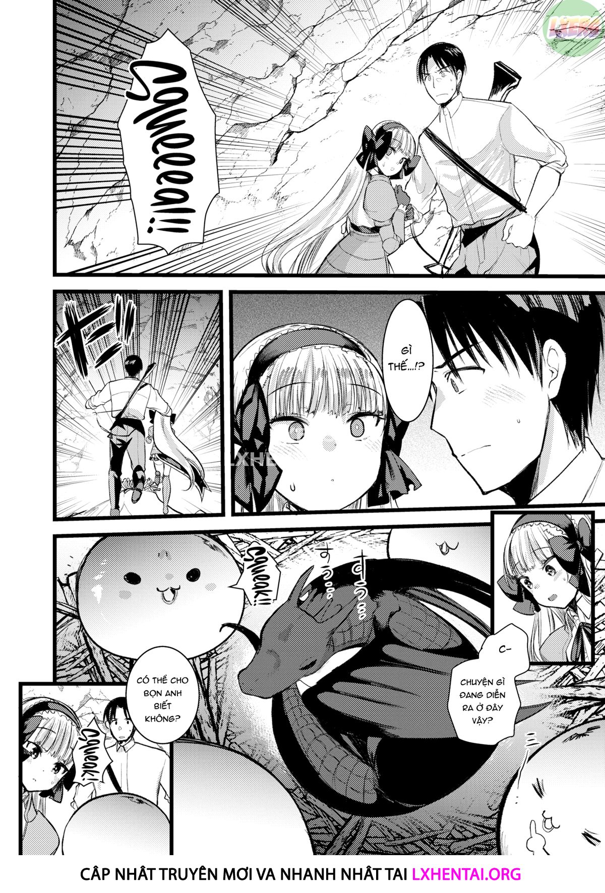 Đọc truyện hentai Cuộc sống thư thái nơi đảo hoang cùng cô Kỵ sĩ công chúa Level 1 - Chap 10