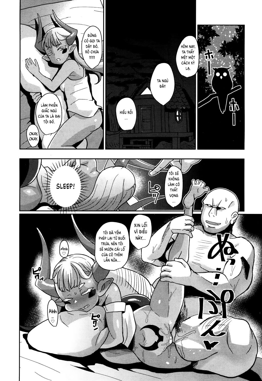 Đọc truyện hentai Ma Vương Level 1 - Oneshot
