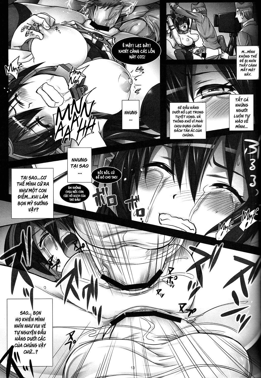 Đọc truyện hentai Kết cục của nữ hạm nagato sau khi rơi vào tay lính Mĩ - Oneshot