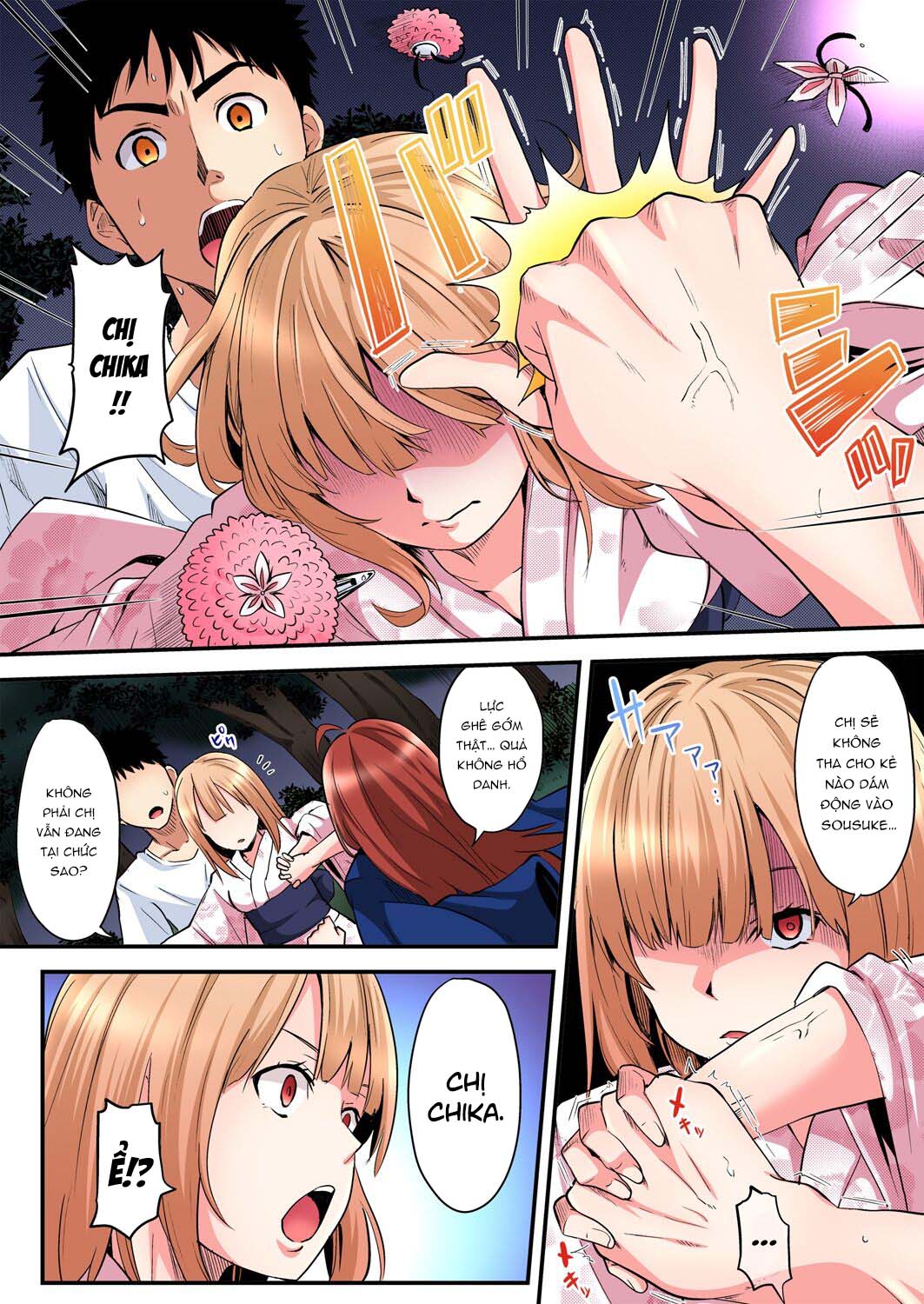 Đọc truyện hentai Bà Mẹ Teen Và Các Tư Thế SEX - Chap 11: Va chạm Rika-chan