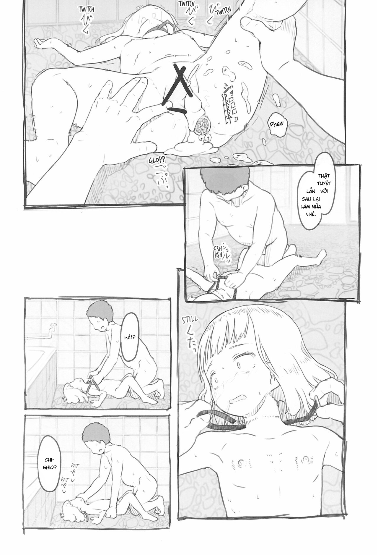 Đọc truyện hentai Sử dụng cô bạn chậm phát triển như cái bình chứa tôn - Chap 3