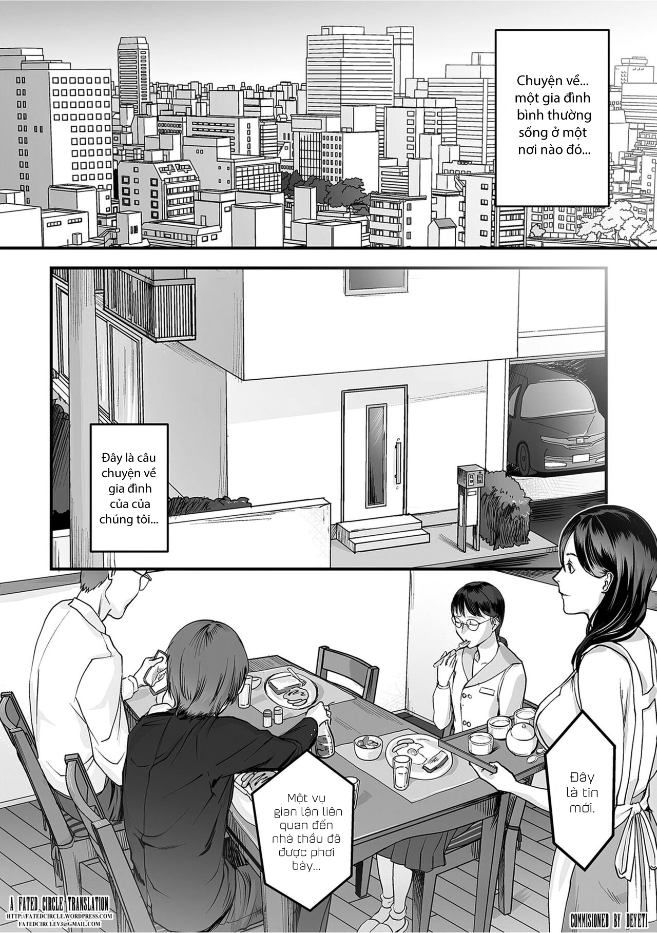 Đọc truyện hentai Trò chơi gia đình - Chap 1