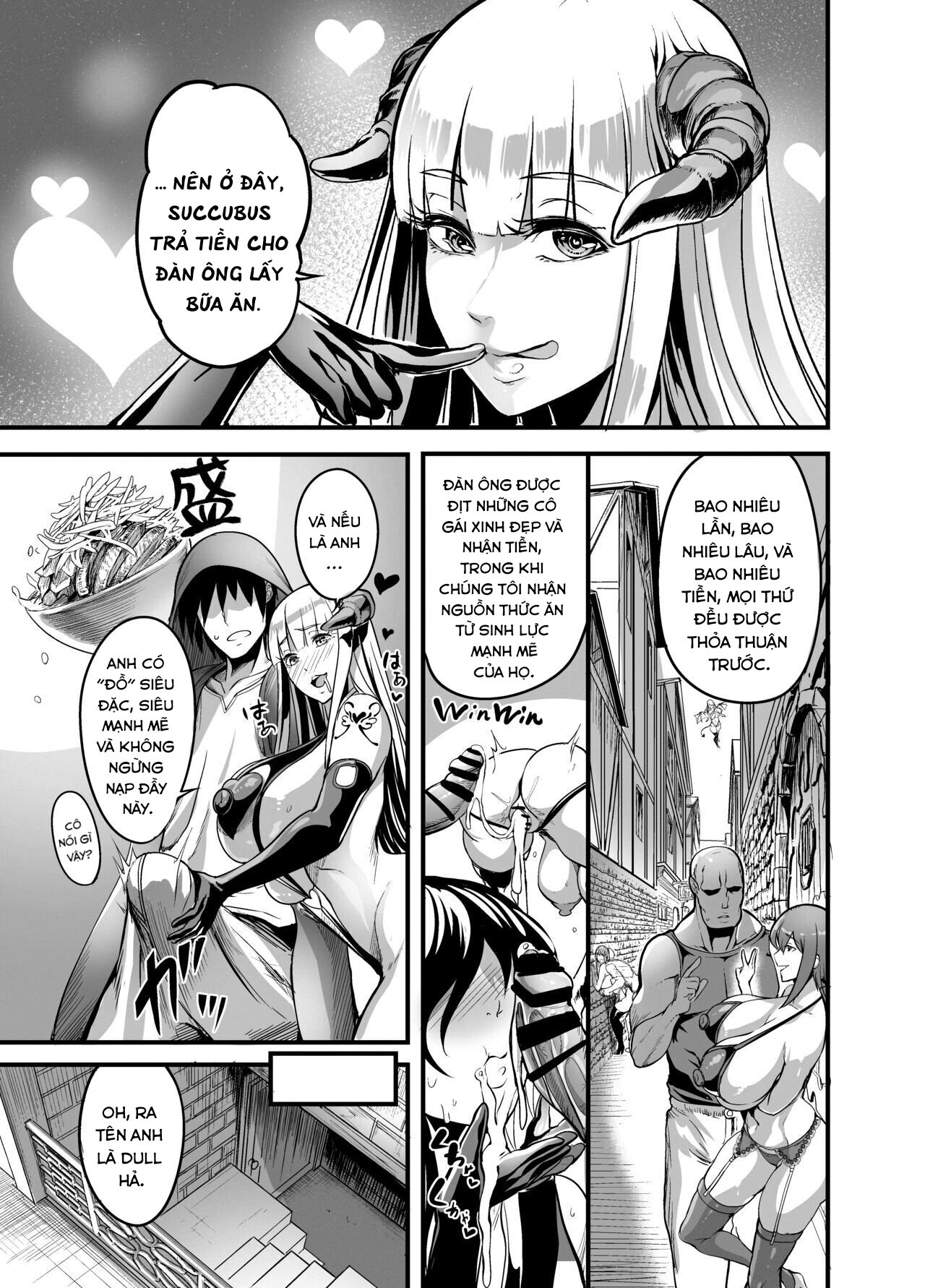 Đọc truyện hentai Chào mừng đến khu phố của Succubus - Oneshot