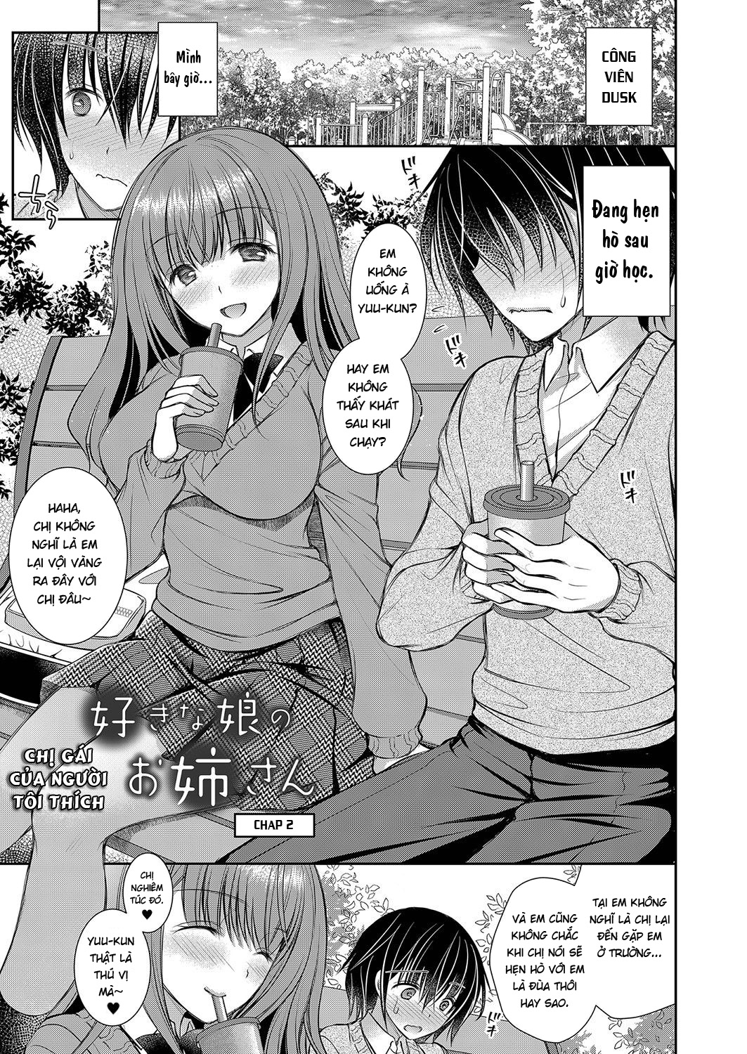 Đọc truyện hentai Chị Gái Của Người Tôi Thích - Chap 2