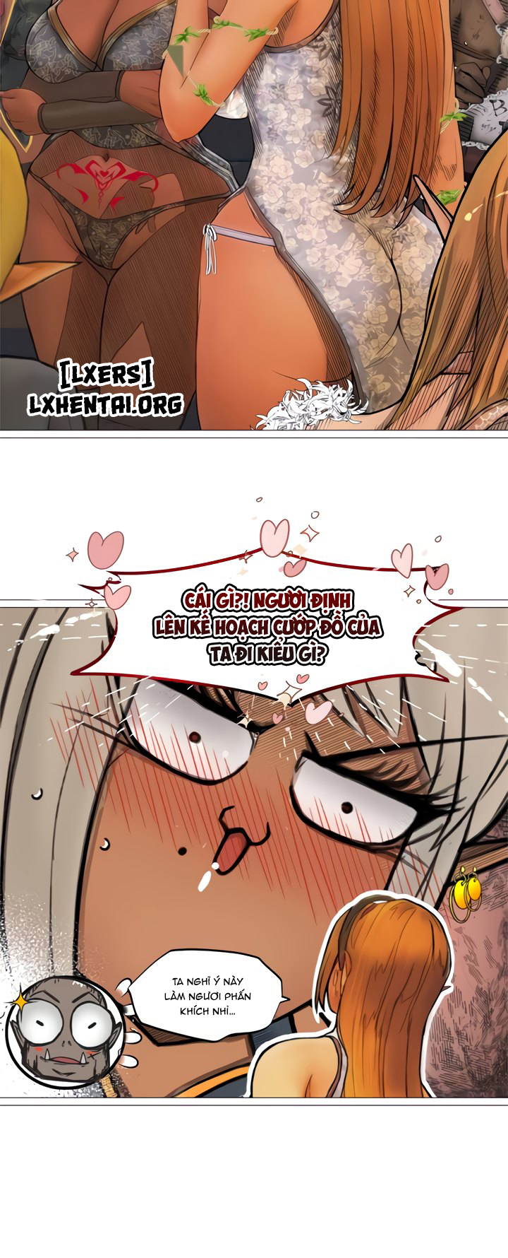 Đọc truyện hentai Nữ Hoàng Dark Elf Và Nô Lệ Orc - Chap 31 - END