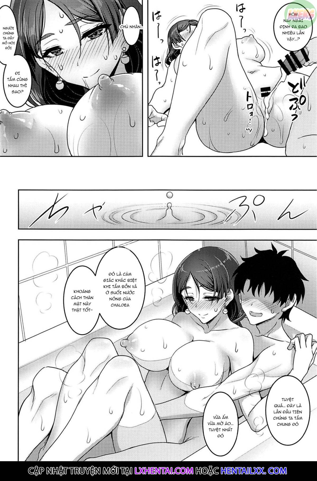 Đọc truyện hentai Chuyến du lịch ngọt ngào và tham lam cùng mẹ đến thăm trường - Oneshot