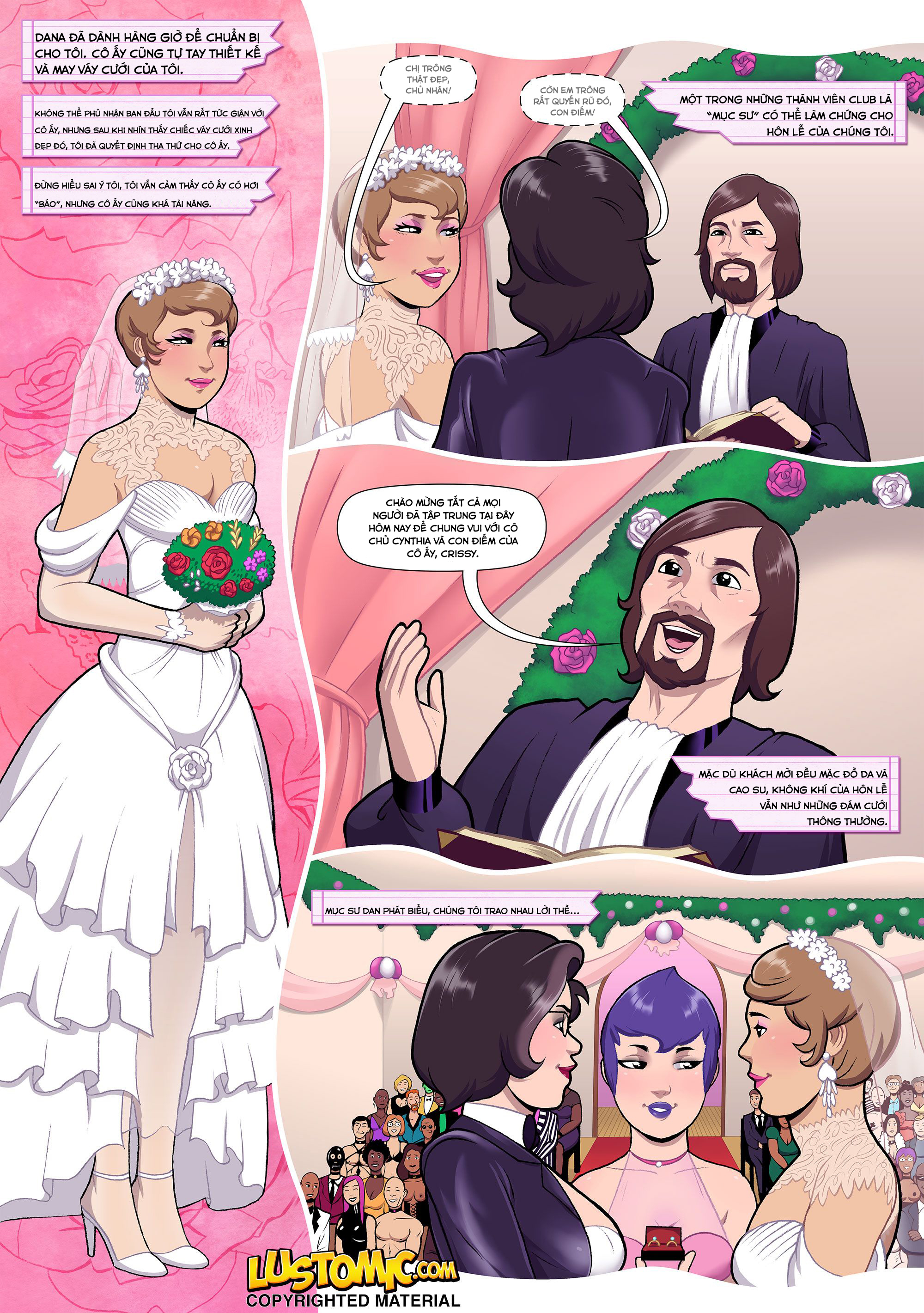 Đọc truyện hentai Her Sissy Bride - Oneshot.