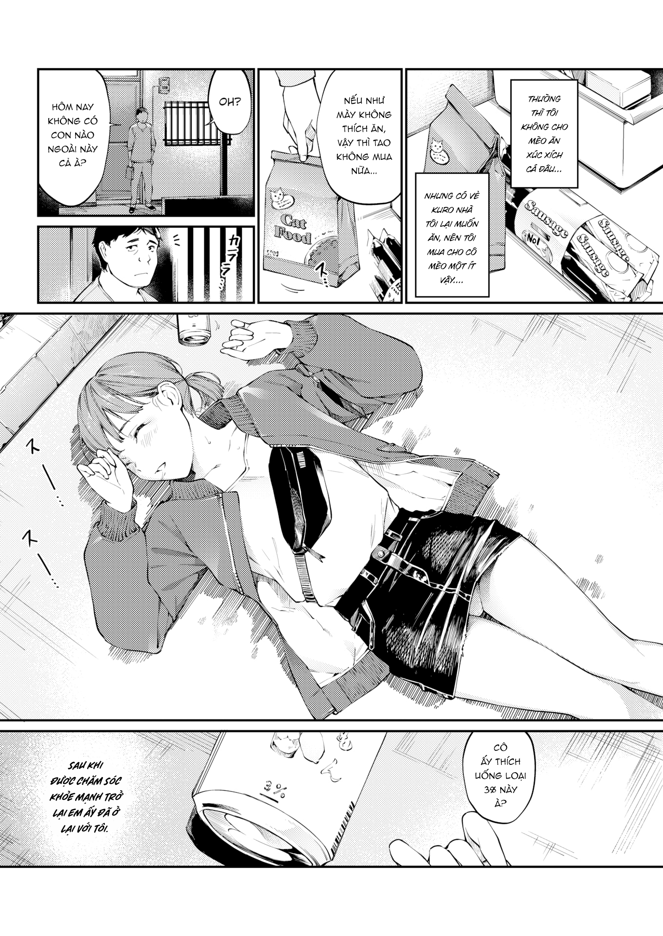 Đọc truyện hentai Nàng mèo đi lạc - Oneshot