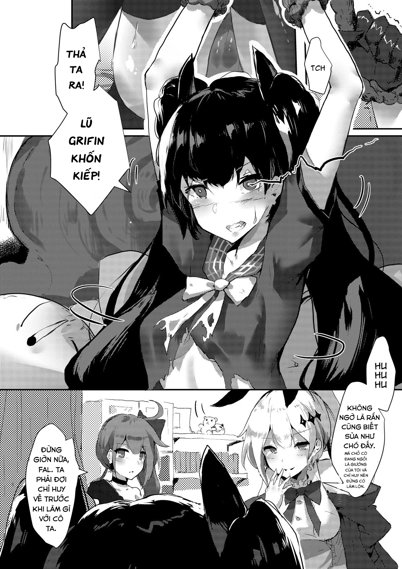 Đọc truyện hentai Mở rộng nhân lực kiểu Grifin. (Girls' Frontline) - Oneshot