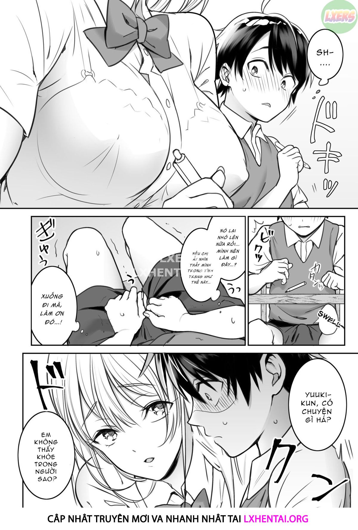 Đọc truyện hentai A Story About The Lewd Things The Onee-San I Met At The Library Does To Me - Oneshot