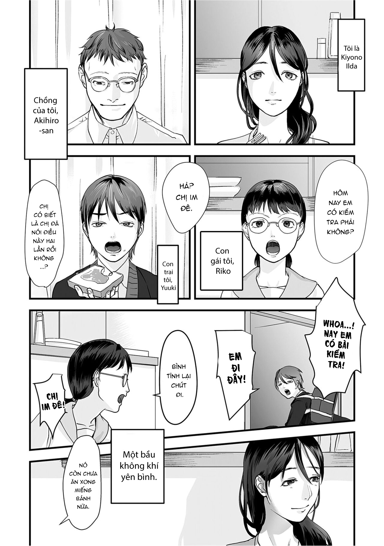 Đọc truyện hentai Trò chơi gia đình - Chap 1