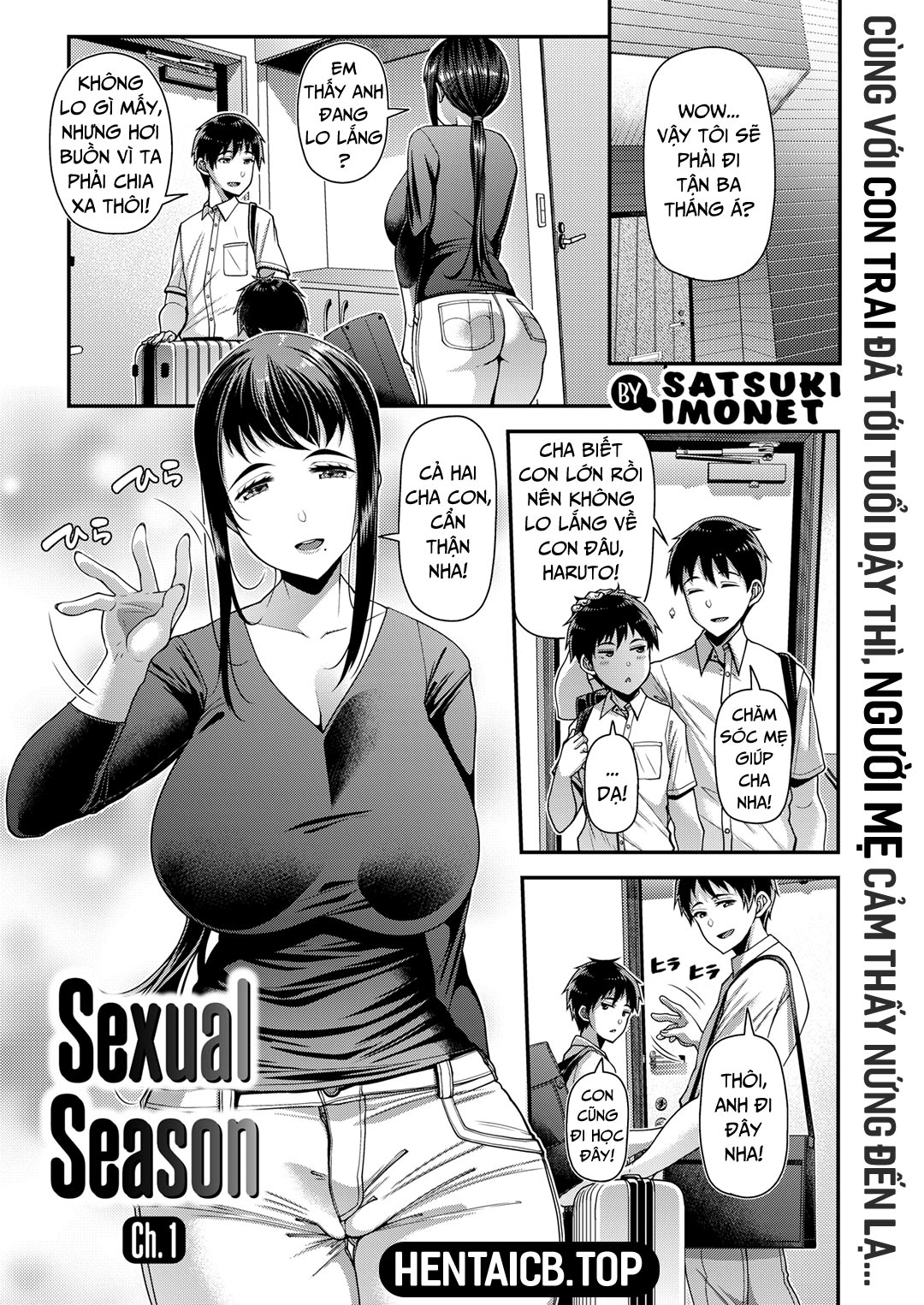 Đọc truyện hentai Con trai tới tuổi dậy thì! - Chap 1