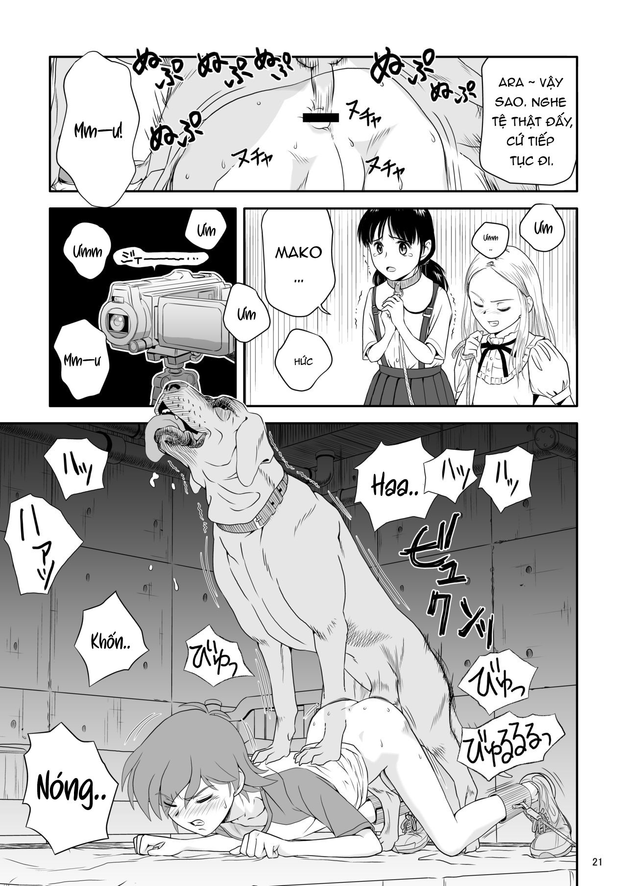 Đọc truyện hentai Quý Cô Quái Vật Phiên Bản 2 - Chap 1