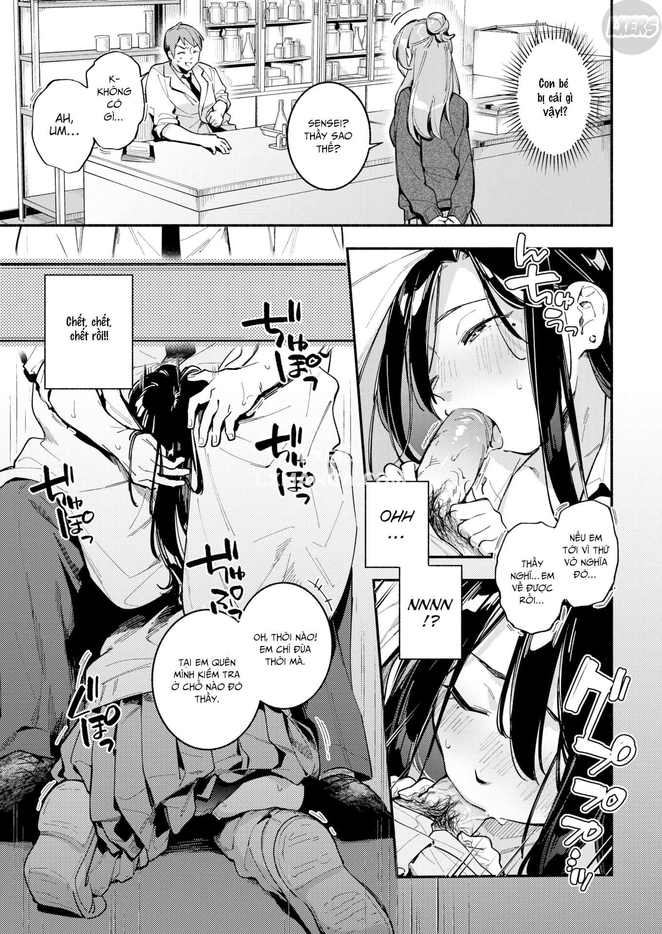 Đọc truyện hentai Tình yêu công thức hóa học - Oneshot