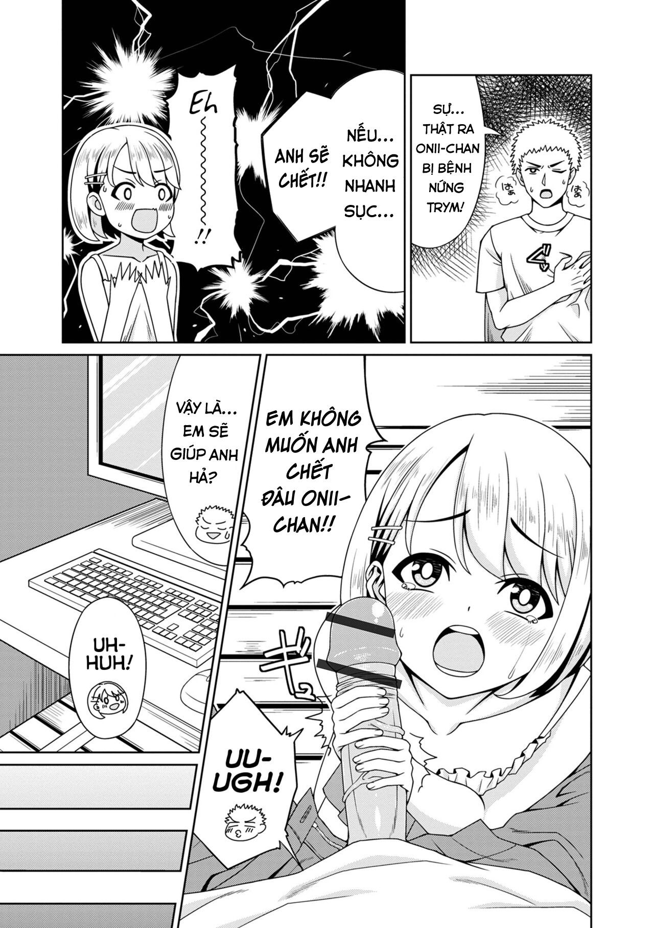 Đọc truyện hentai Em sẽ chữa bệnh nứng cho anh - Oneshot