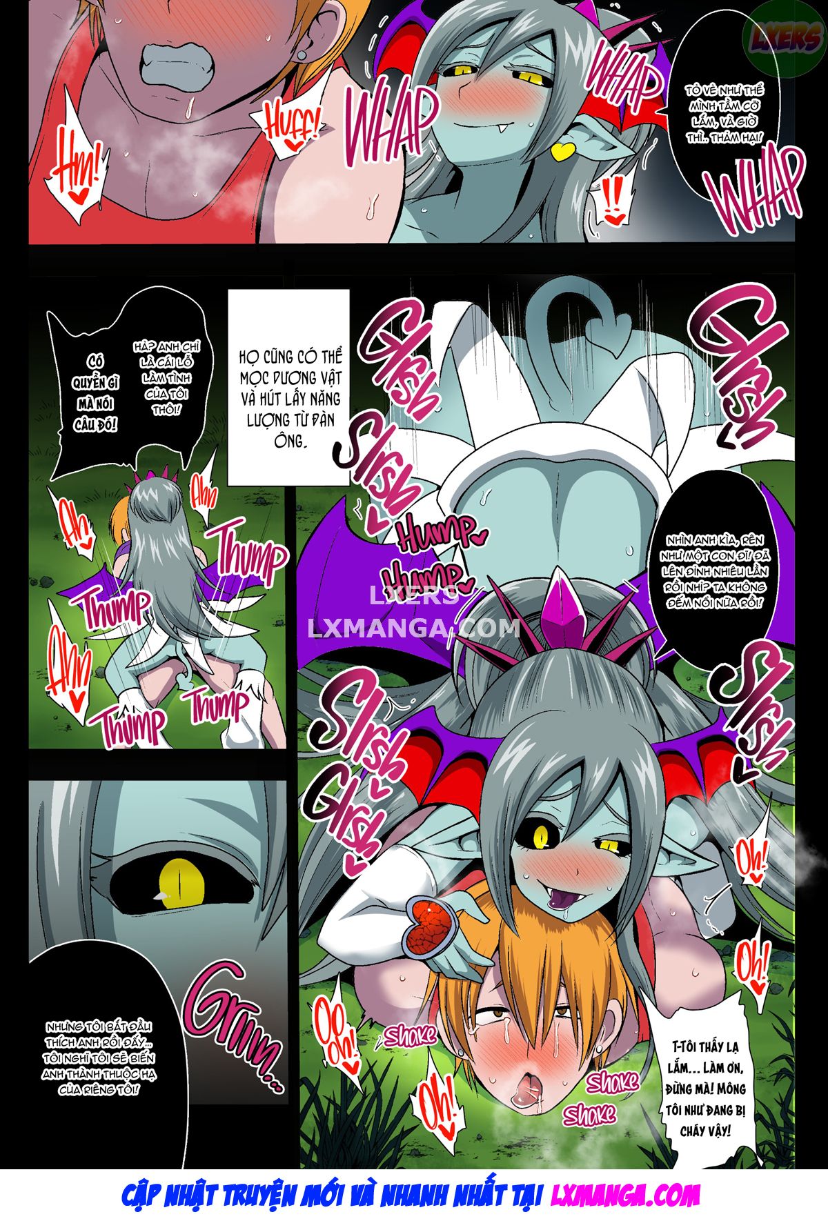 Đọc truyện hentai Succubus tái sinh - Oneshot