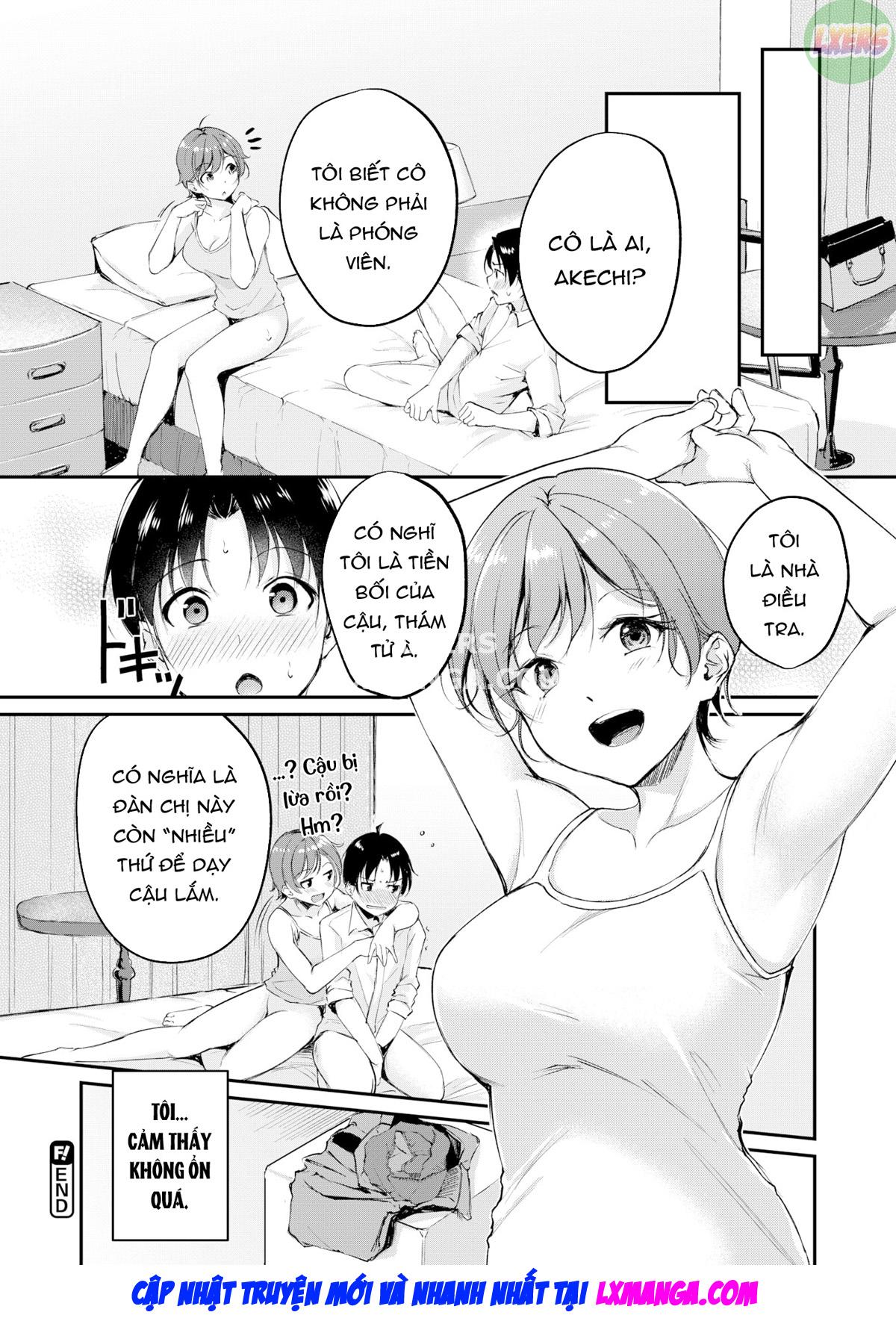 Đọc truyện hentai Sau khi giải quyết bí ẩn - Oneshot