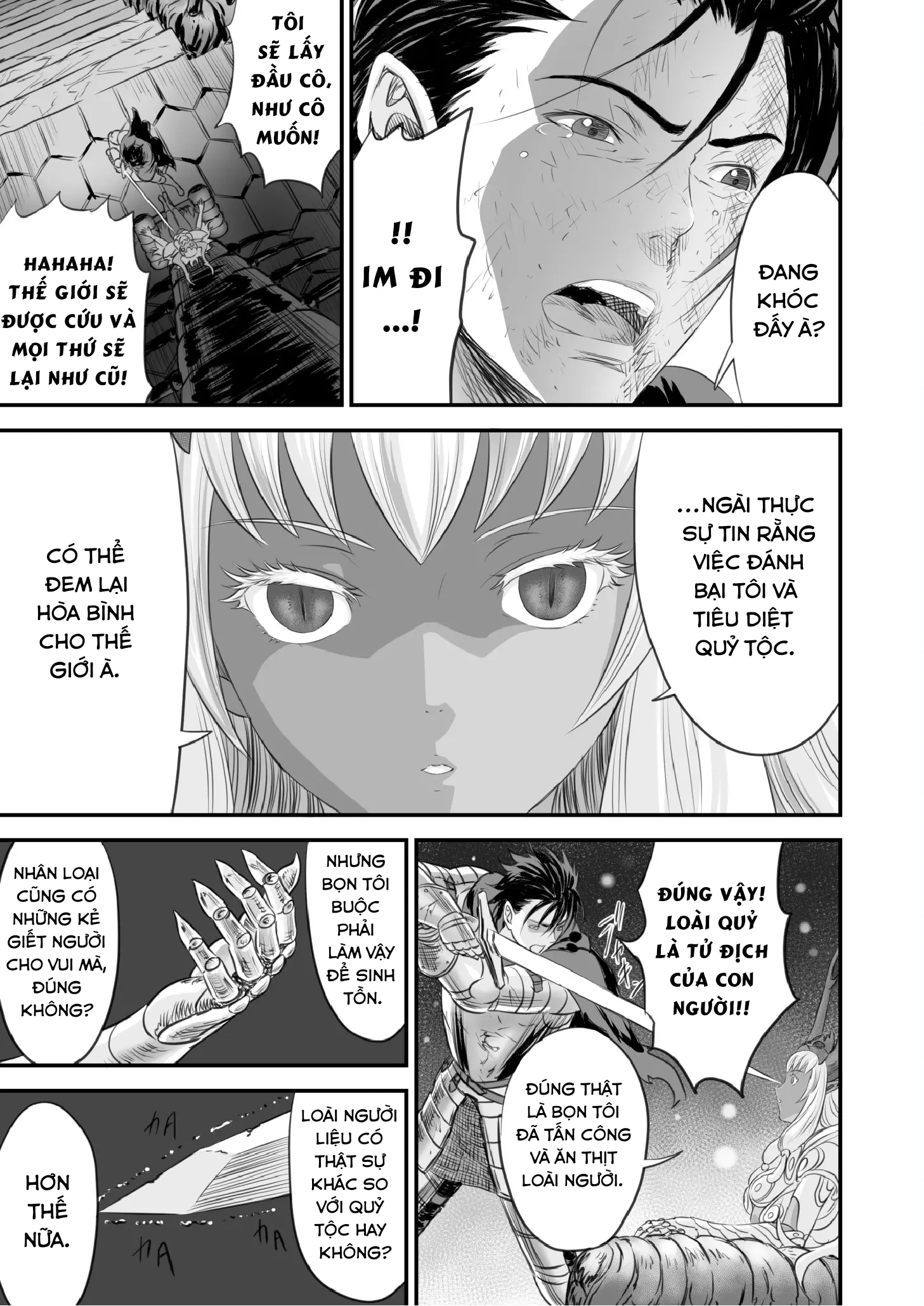 Đọc truyện hentai Số phận của anh hùng bị vợ cắm sừng - Chap 2 [end]