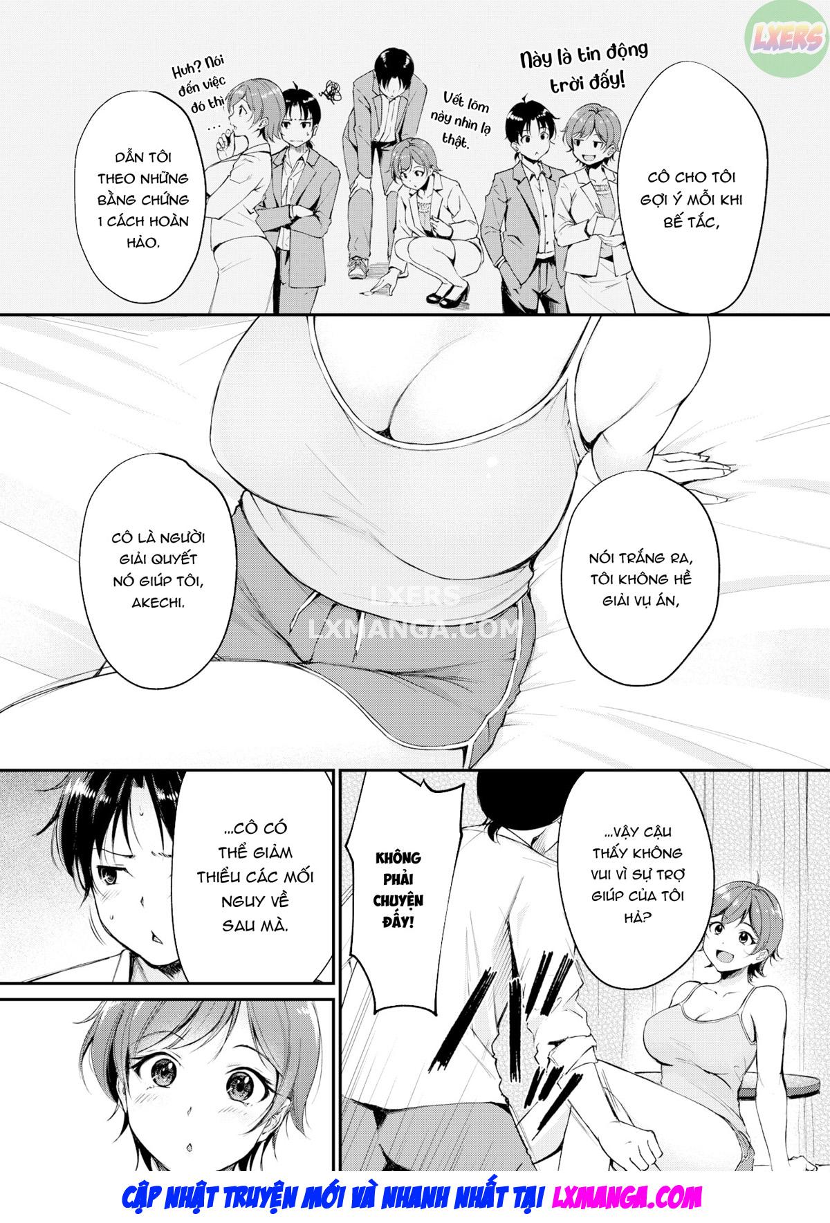 Đọc truyện hentai Sau khi giải quyết bí ẩn - Oneshot