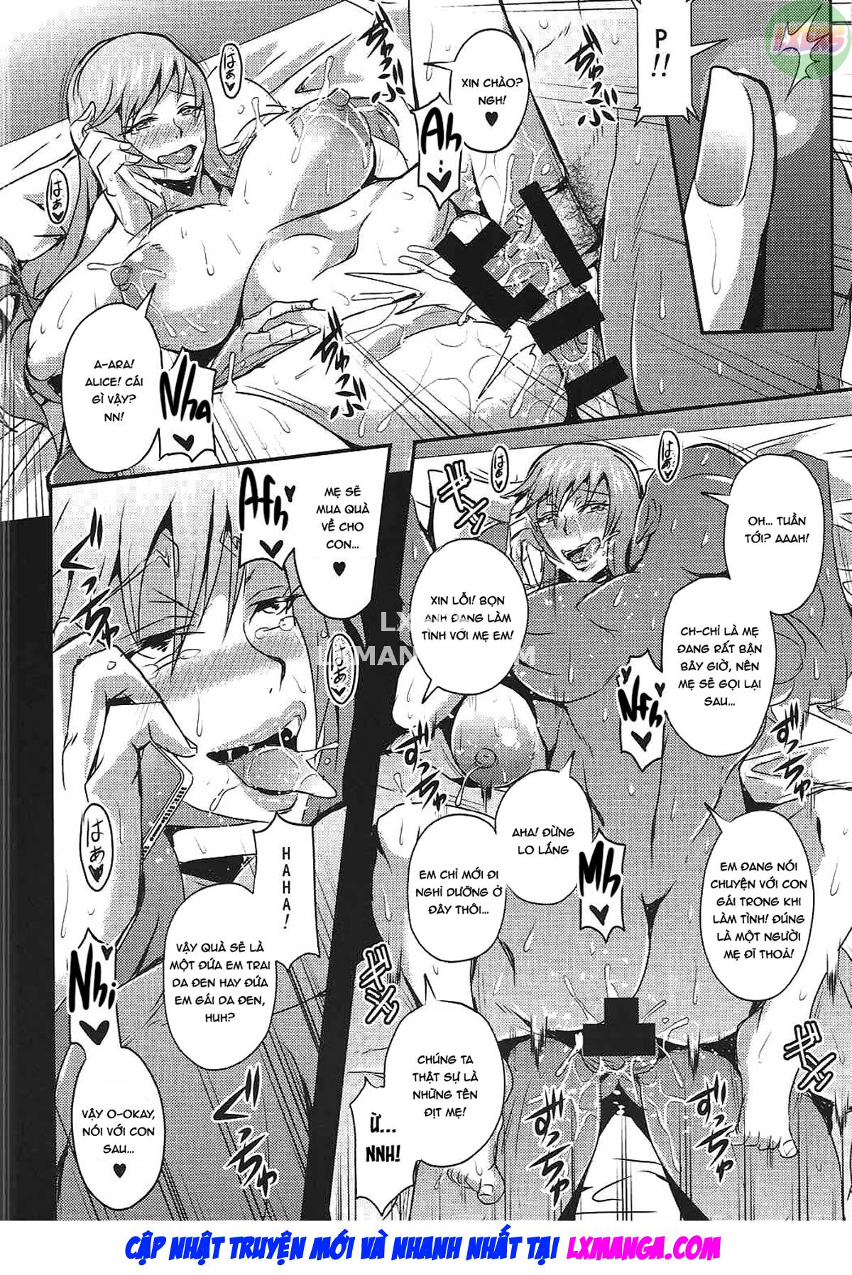 Đọc truyện hentai Kỳ nghỉ của Iemoto - Oneshot
