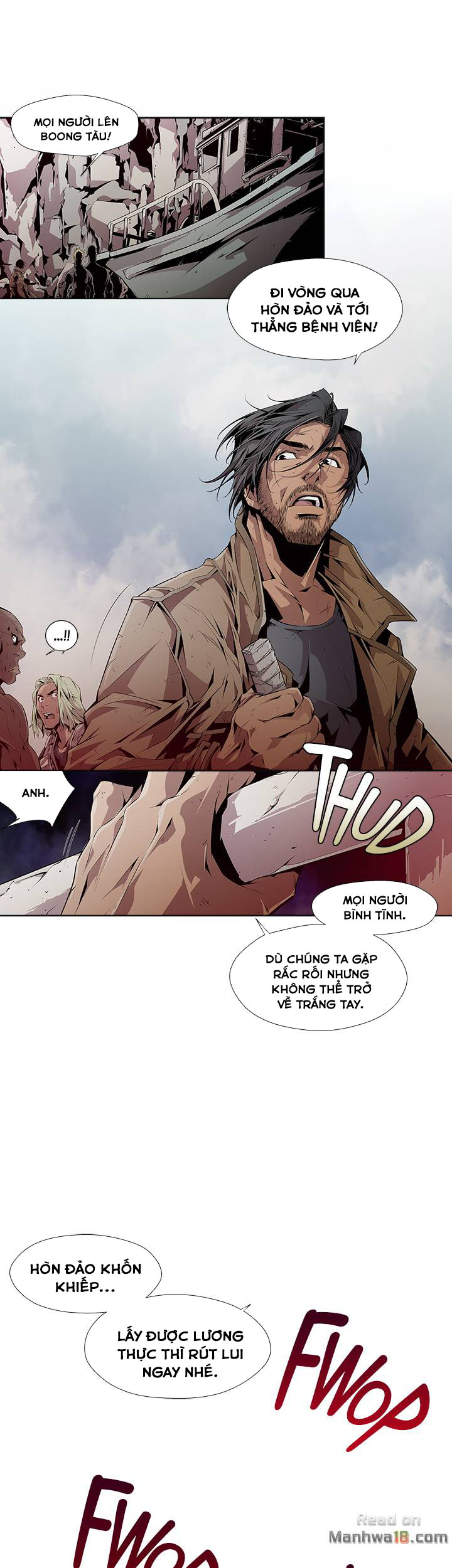 Đọc truyện hentai Vùng Đất Tử Thần - Chap 5