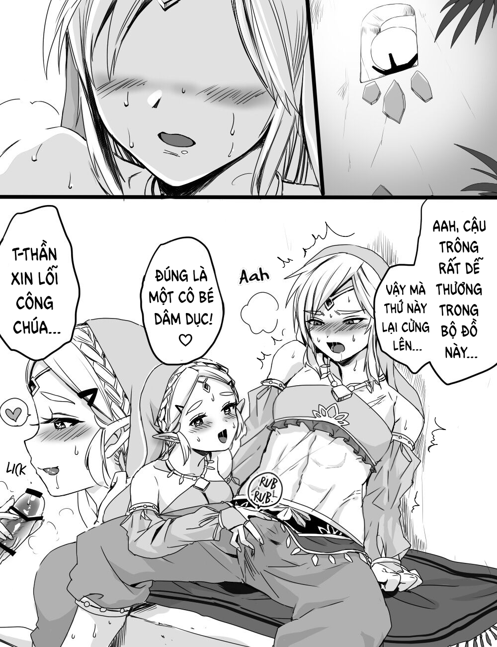 Đọc truyện hentai Vụ án Hồ Tình Yêu (The Legend of Zelda) - Chap II