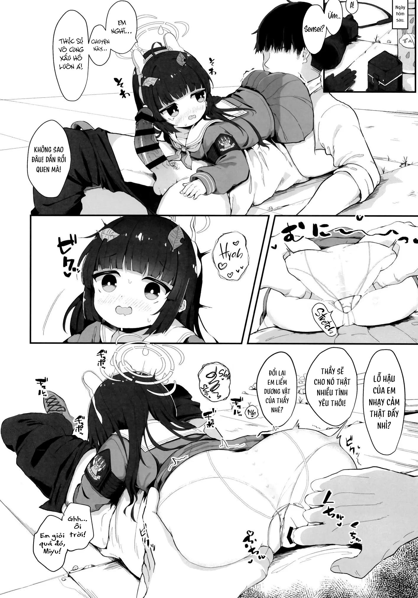 Đọc truyện hentai Con thỏ vẫy đuôi được âu yếm! - Oneshot nứng