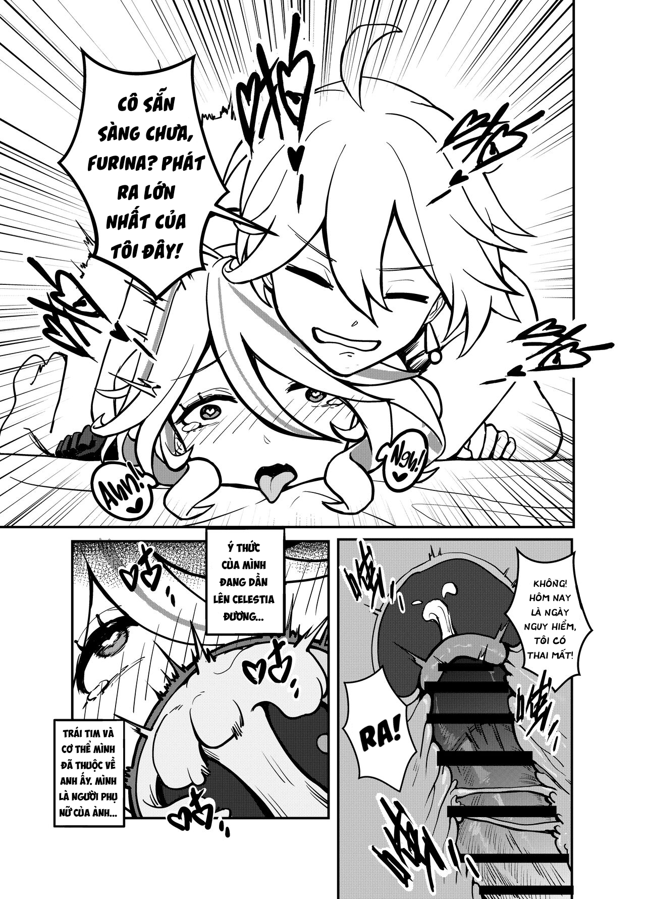 Đọc truyện hentai Furina ngu ngốc. - Oneshot