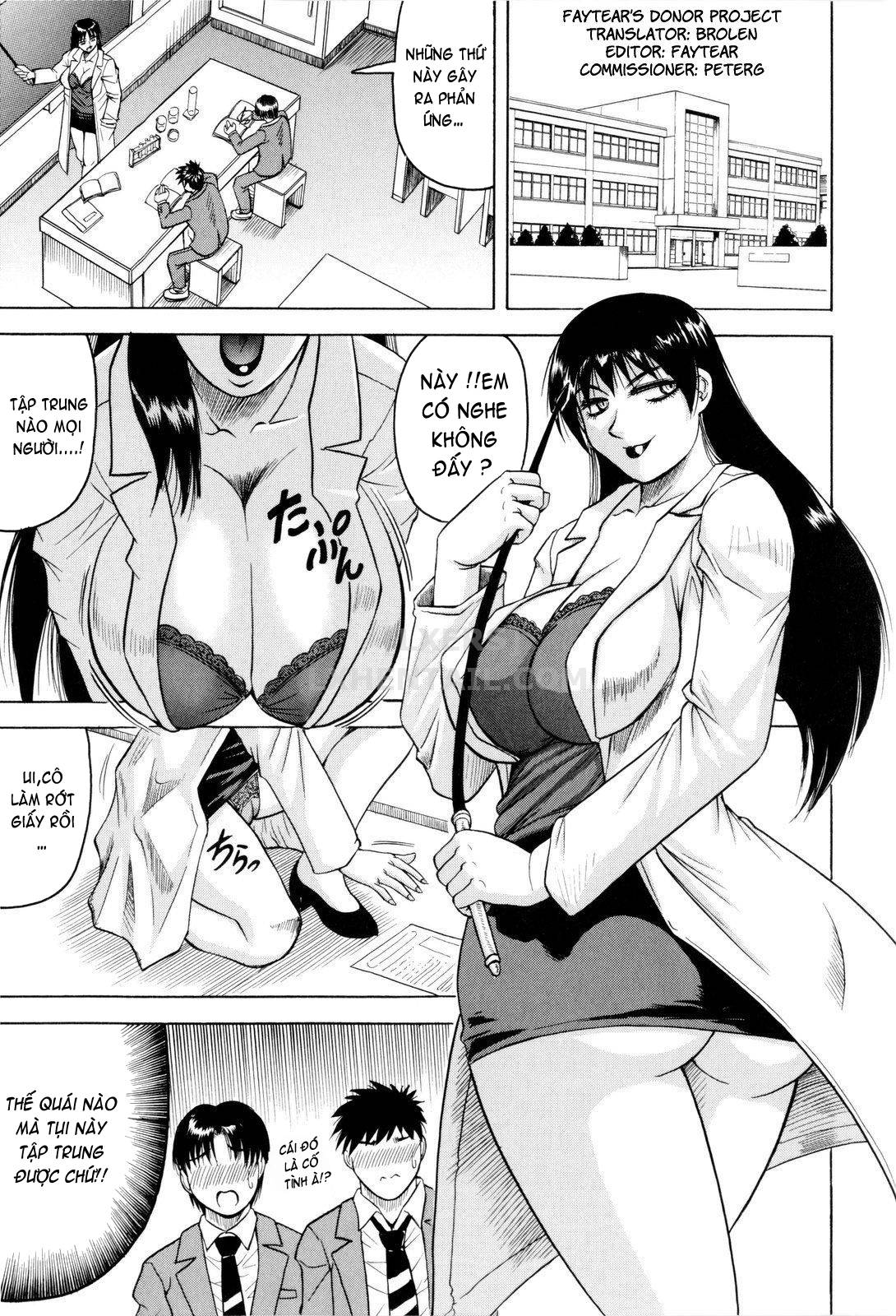 Đọc truyện hentai Sensei Ni Dashitee! - Chap 5