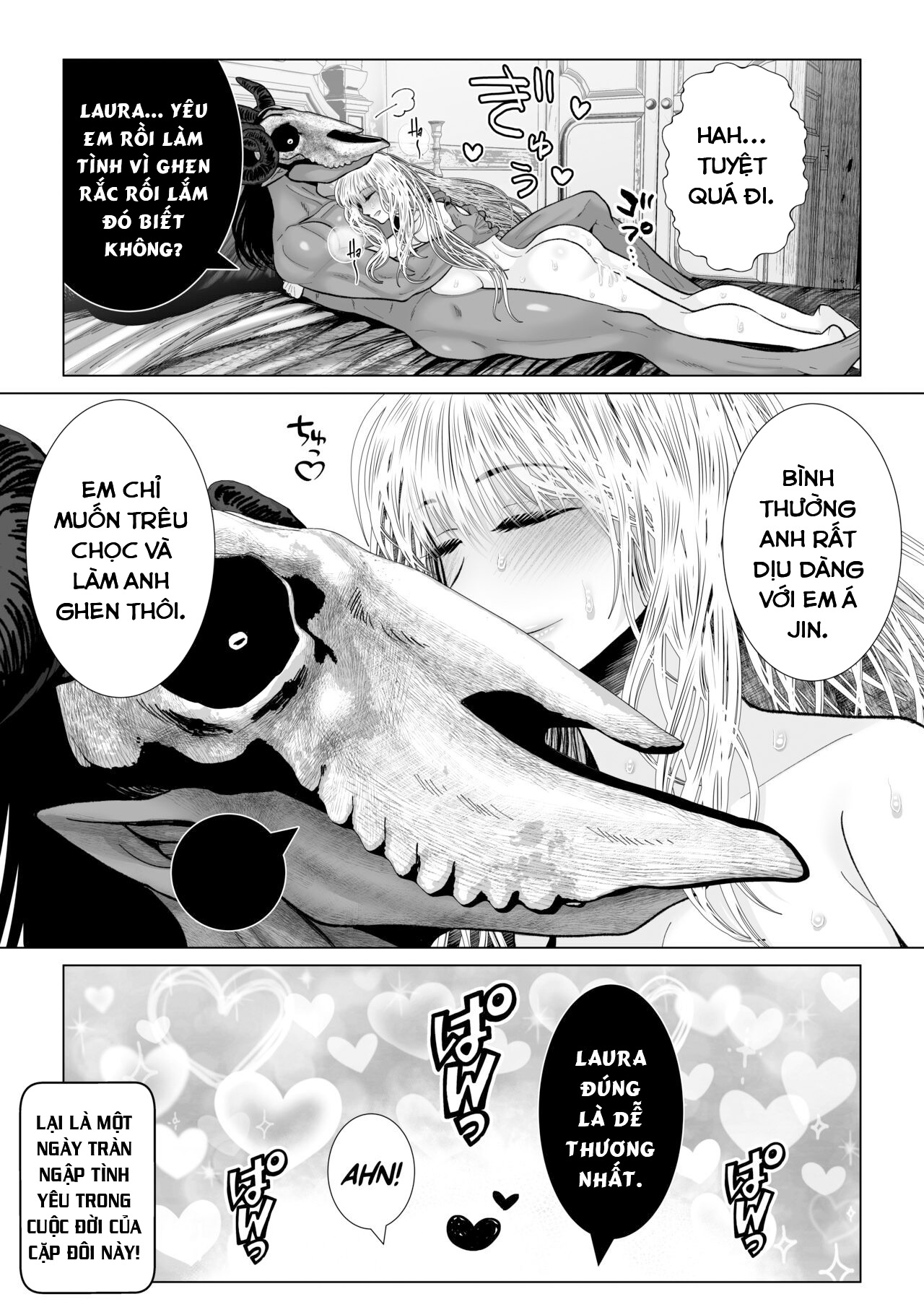 Đọc truyện hentai Cuộc sống hàng ngày của cặp phù thủy. - Oneshot